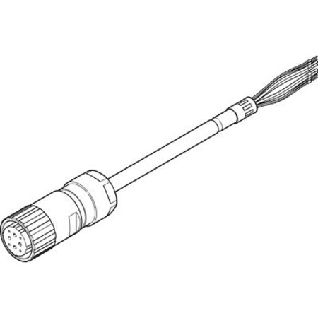 FESTO Motor Cable NEBM-M40G8-E-10-Q10N-LE8 NEBM-M40G8-E-10-Q10N-LE8